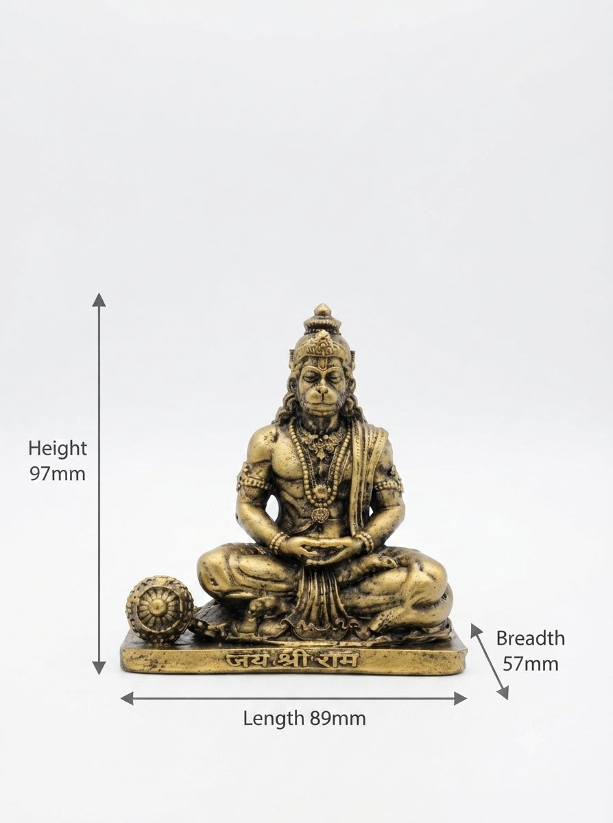 Bajrang Bali Meditation Murti - Image 3